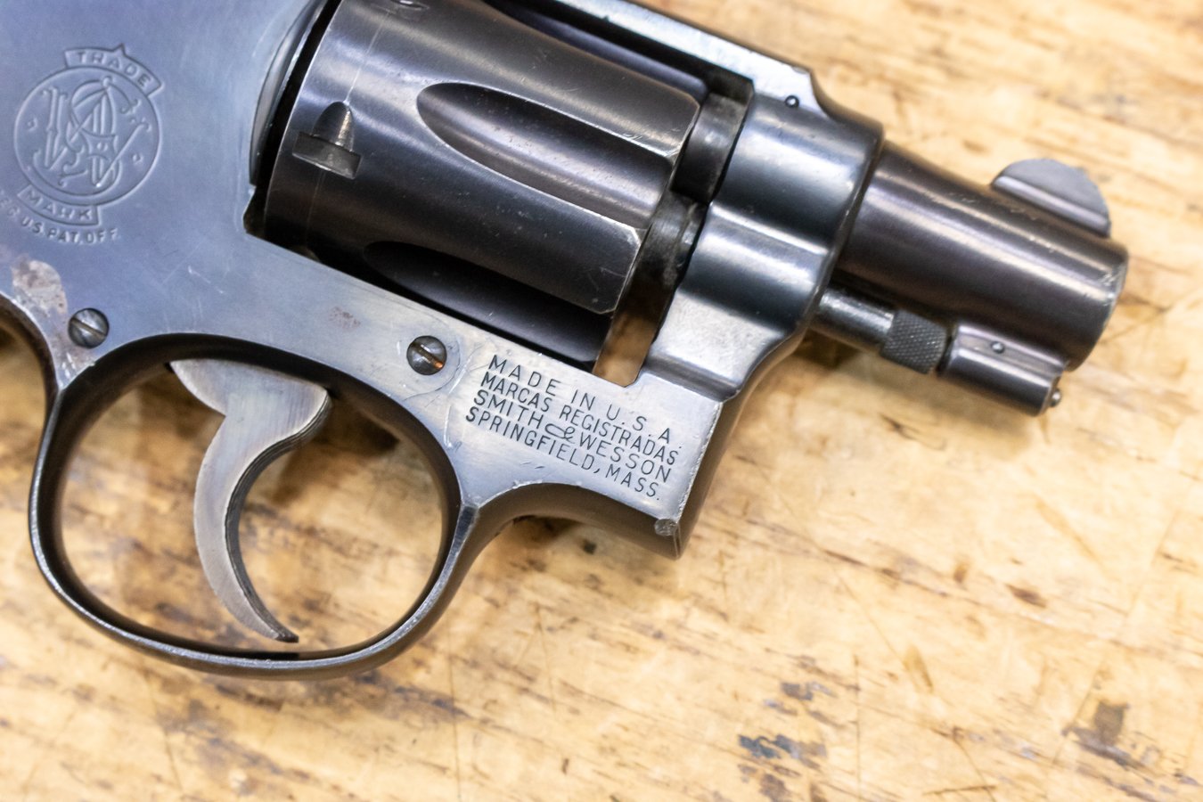 SMITH AND WESSON Pre Model 36 38 Special Police Trade-in Revolver